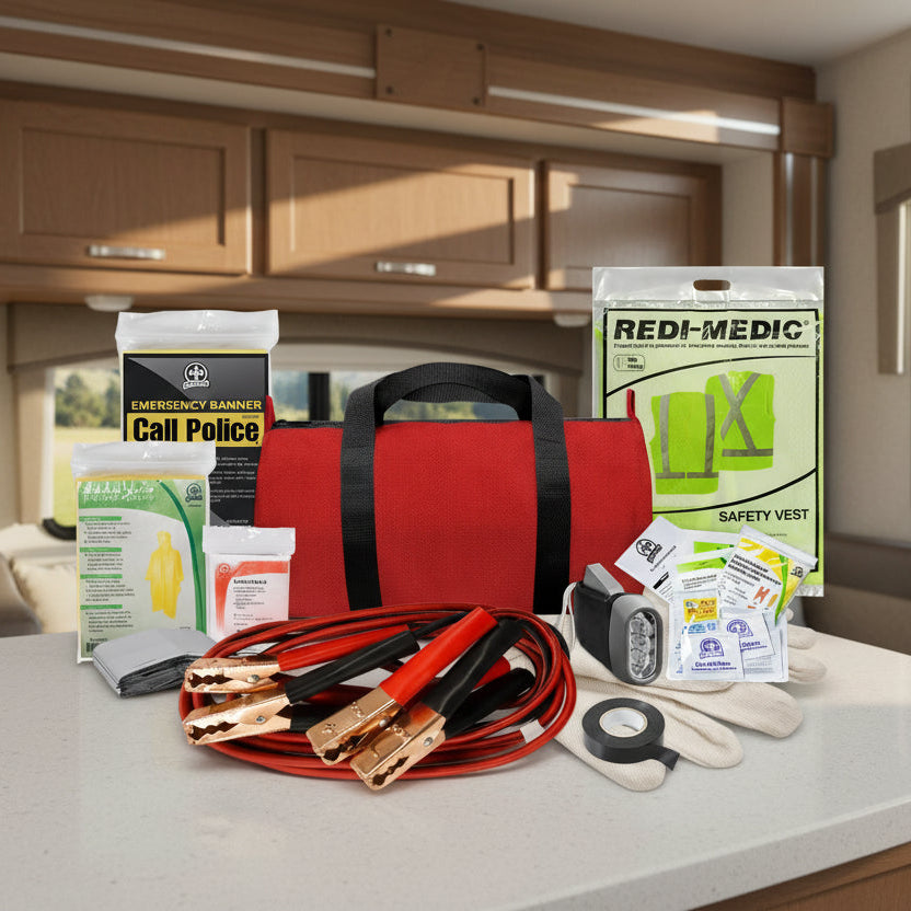 Redi-Medic Essential Auto Safety Kit - ToughWorkz