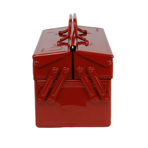 Toyo Steel Portable Shop Toolbox, Red - ToughWorkz