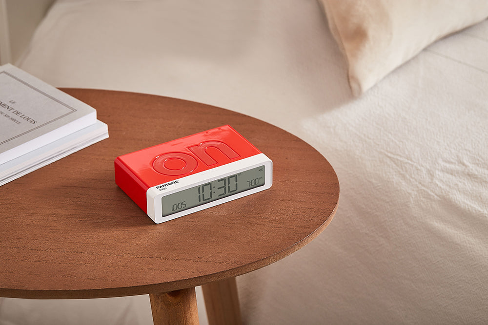 Lexon Flip Classic Pantone Alarm Clock, 4 Colours