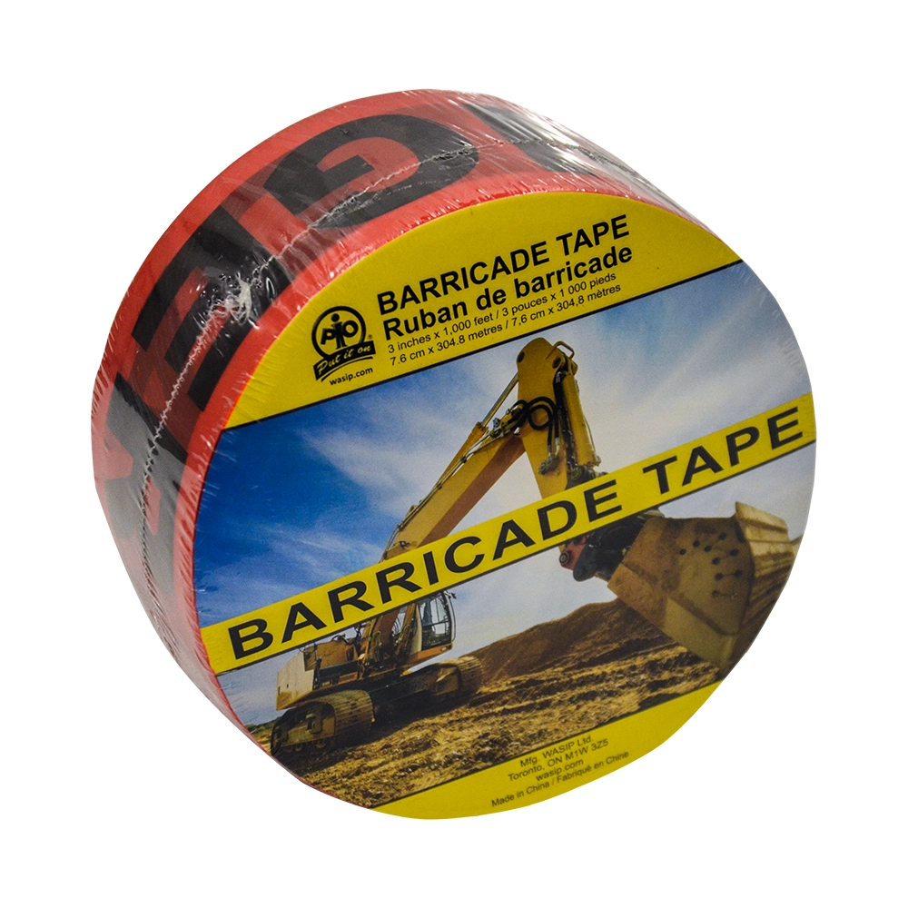 Shrink Packaged Barricade Tape, Danger or Caution - ToughWorkz