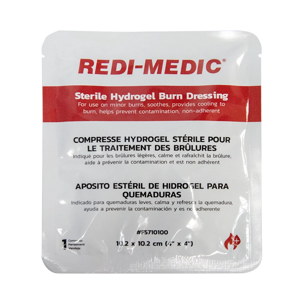 Redi-Medic 10.2x10.2-cm / 4x4-in 1 pc Sterile Burn Dressing - Toughorkz