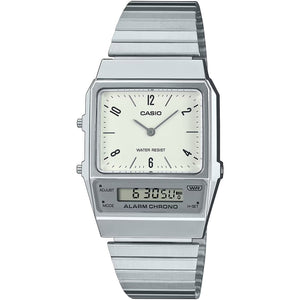 Casio AQ-800E-7A2 Retro Vintage Silver Men's Watch