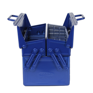 Toyo Steel GL-350 Two Tray Portable Shop Toolbox - Blue