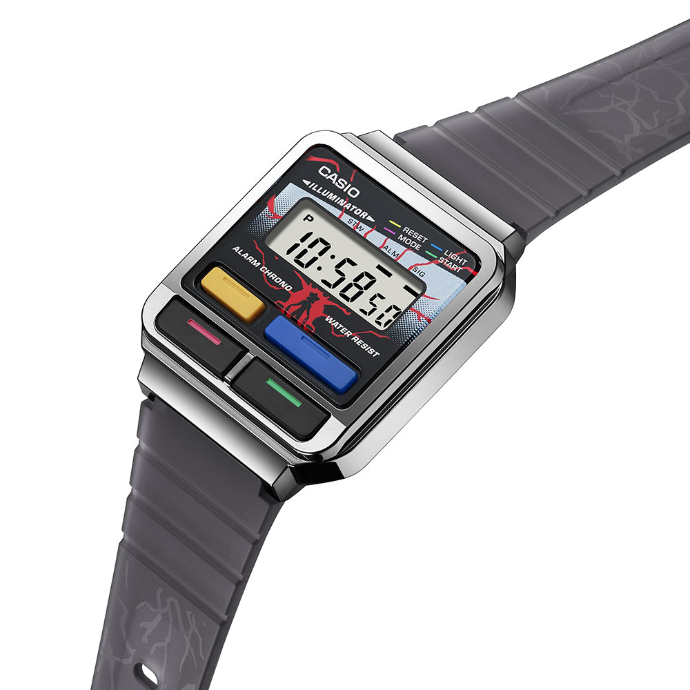 Side  Casio A120 Vinatge Watch - ToughWorkz