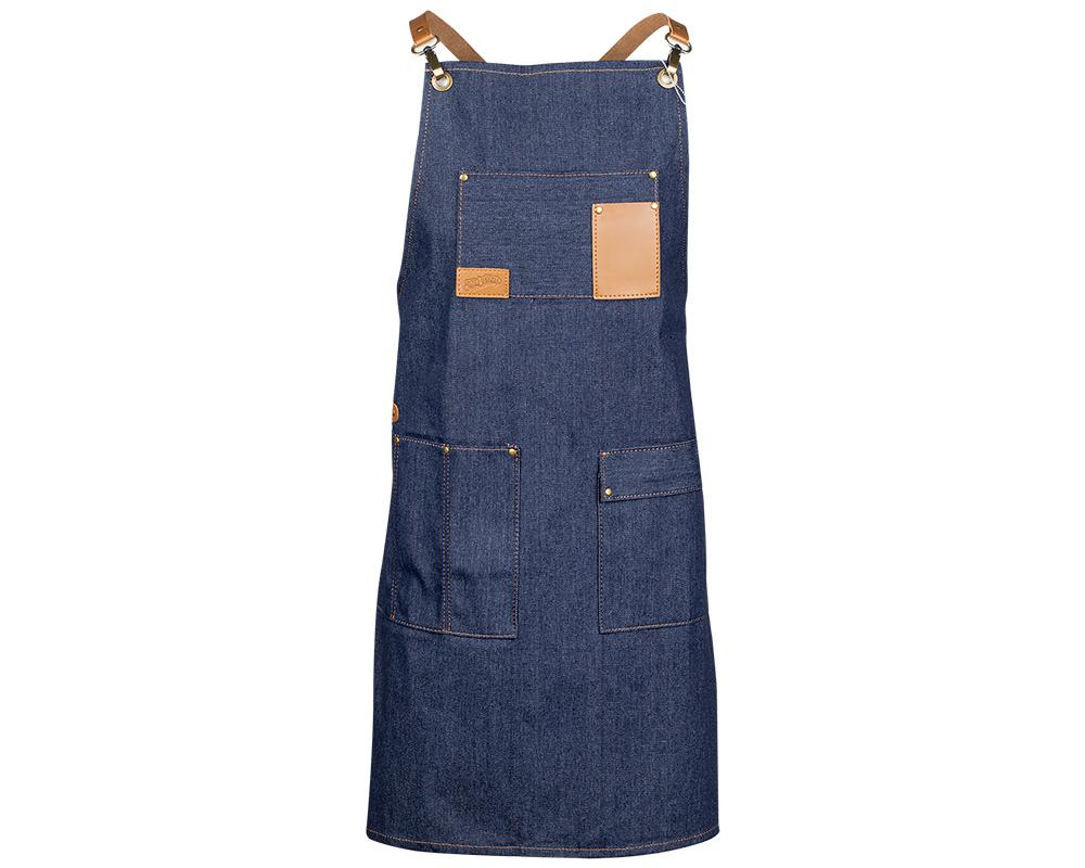 Suavecito Shop Apron, Denim or Grey - ToughWorkz