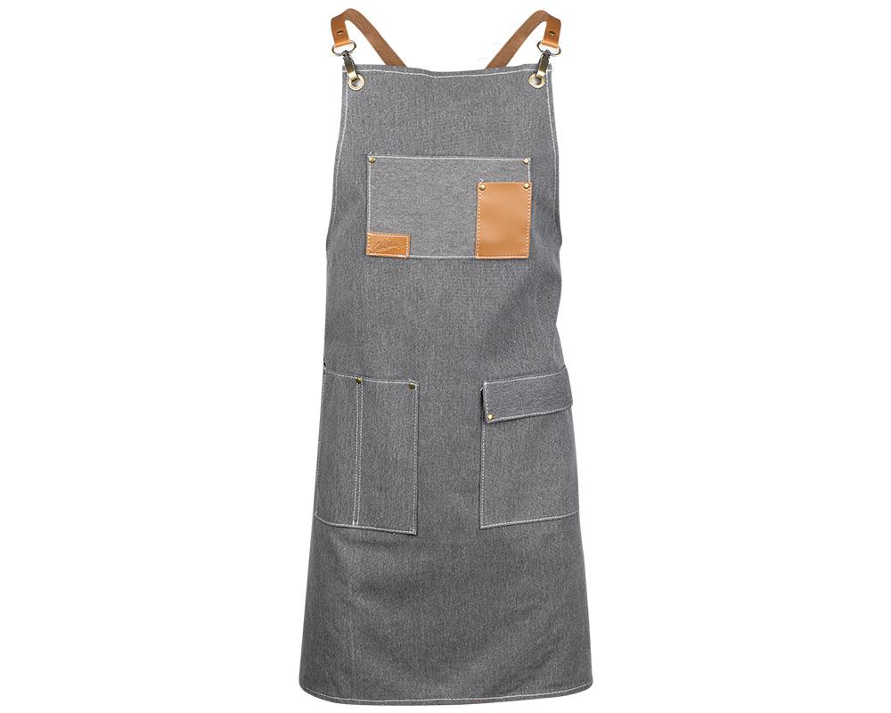 Suavecito Shop Apron, Denim or Grey - ToughWorkz