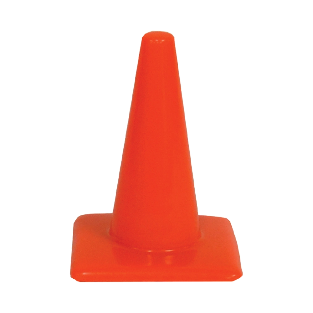 Traffic Cone, 6&quot; No Collar - ToughWorkz