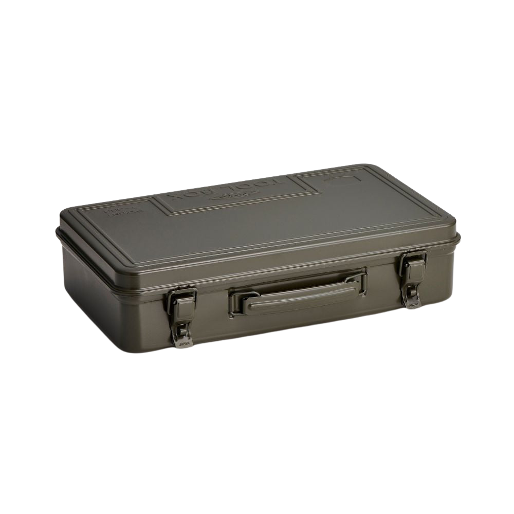 Toyo T-360 Trunk Shape Toolbox, Military Green | ToughWorkz