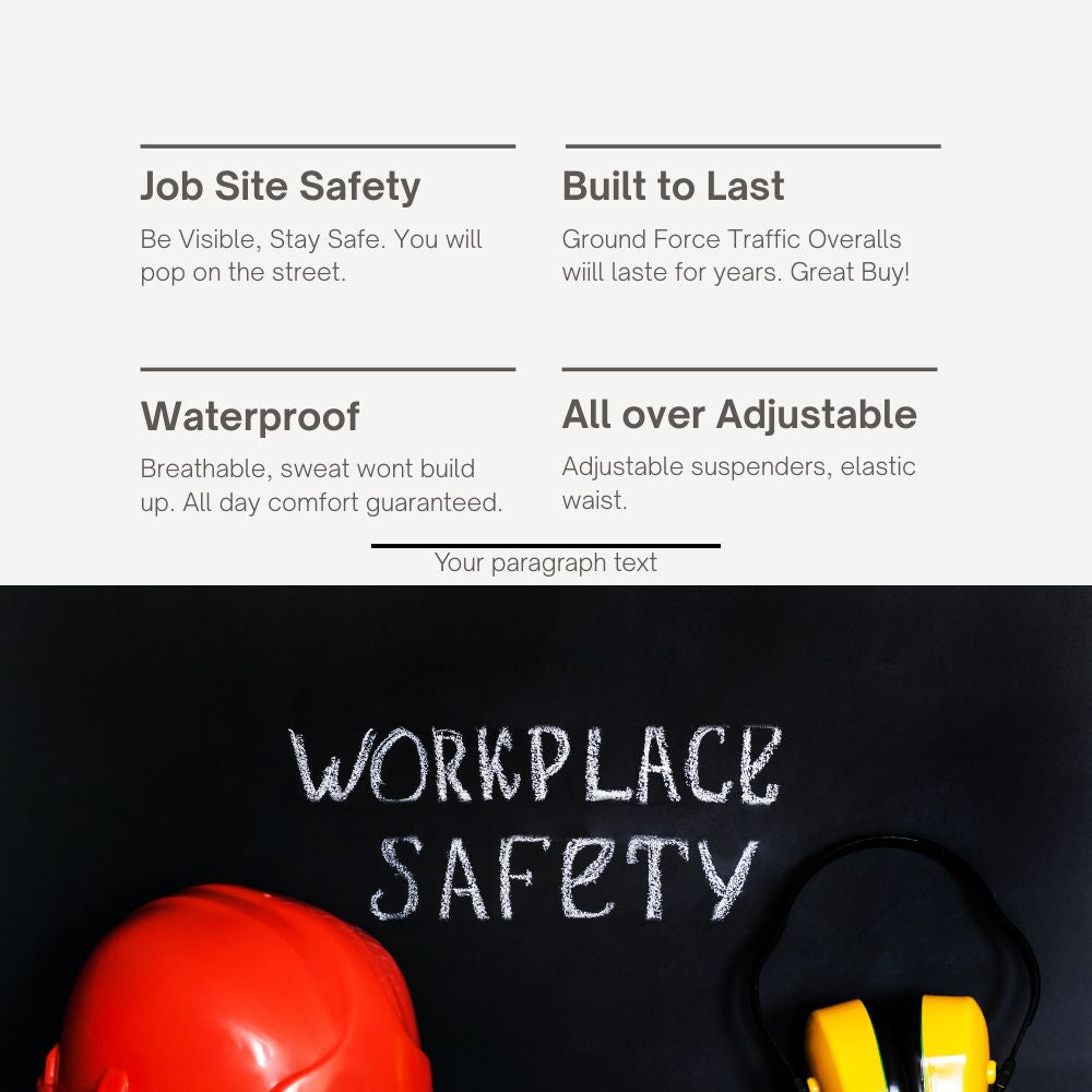 Workplace Safety Overalls - ToughWorkz