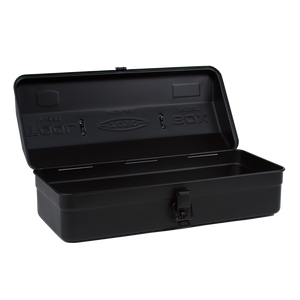 Open | Toyo Steel Y-350 Camber Top Portable Shop Toolbox, Black