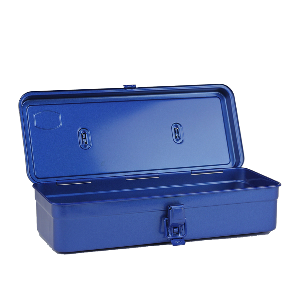 Open | Toyo T-320 Small Toolbox, Blue - ToughWorkz