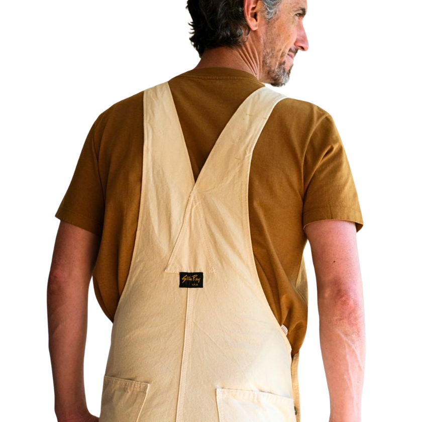 Back | Vintage Stan Ray Denim Overalls, 3 Sizes - ToughWorkz