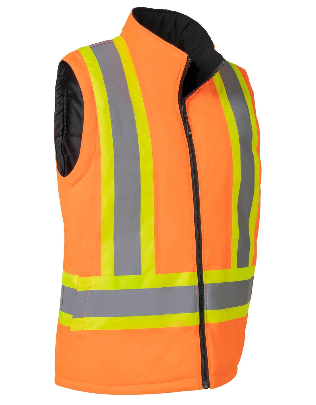 Inner Detachable Vest | Women's Hi-Vis 4-in-1 Safety Parka - ToughWorkz