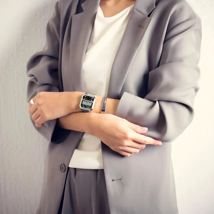 Model | Casio A100WE-1A Vintage Calculator Watch - ToughWorkz