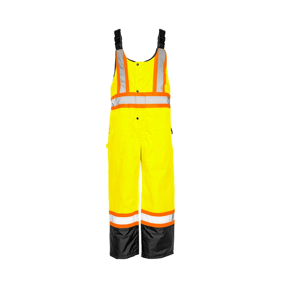 Yellow / Black Winter Overalls - ToughWorkz