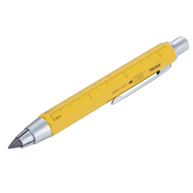 Troika Carpenter&#39;s Pencil, Yellow - Troika