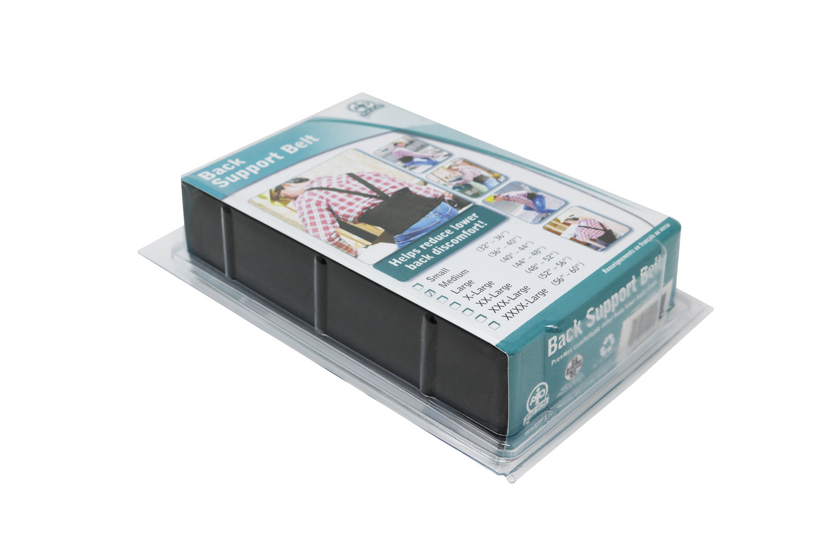 Packaging | Redi-Medic Back Support Belt For Workplace Safety - ToughWorkz(Men/Women)