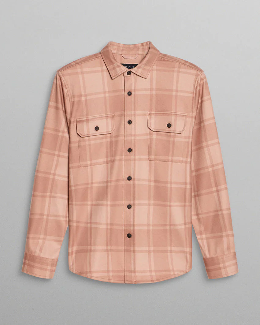 Lay Flat | Men's Plaid Coastal Overshirt | ToughWorkz