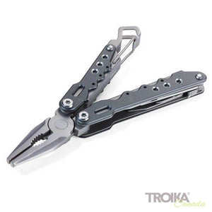 Fold Out Pliers | Troika Multi-Function Mini Tool Travel Key Ring - ToughWorkz