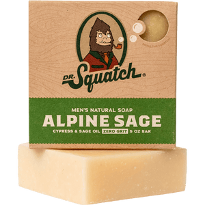 Dr. Squatch Men's Alpine Sage Bar Soap, 5oz - ToughWorkz